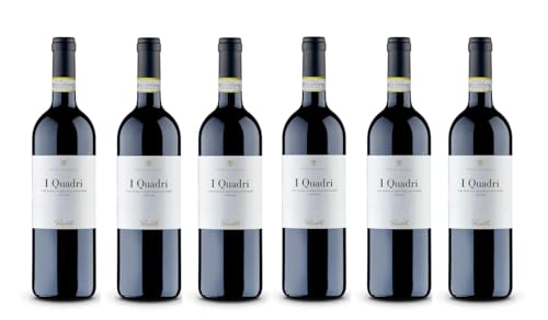 6x 0,75l - Tenuta Vallocaia - I Quadri - Vino Nobile di Montepulciano D.O.C.G. - Toscana - Italien - Rotwein trocken von Tenuta Vallocaia