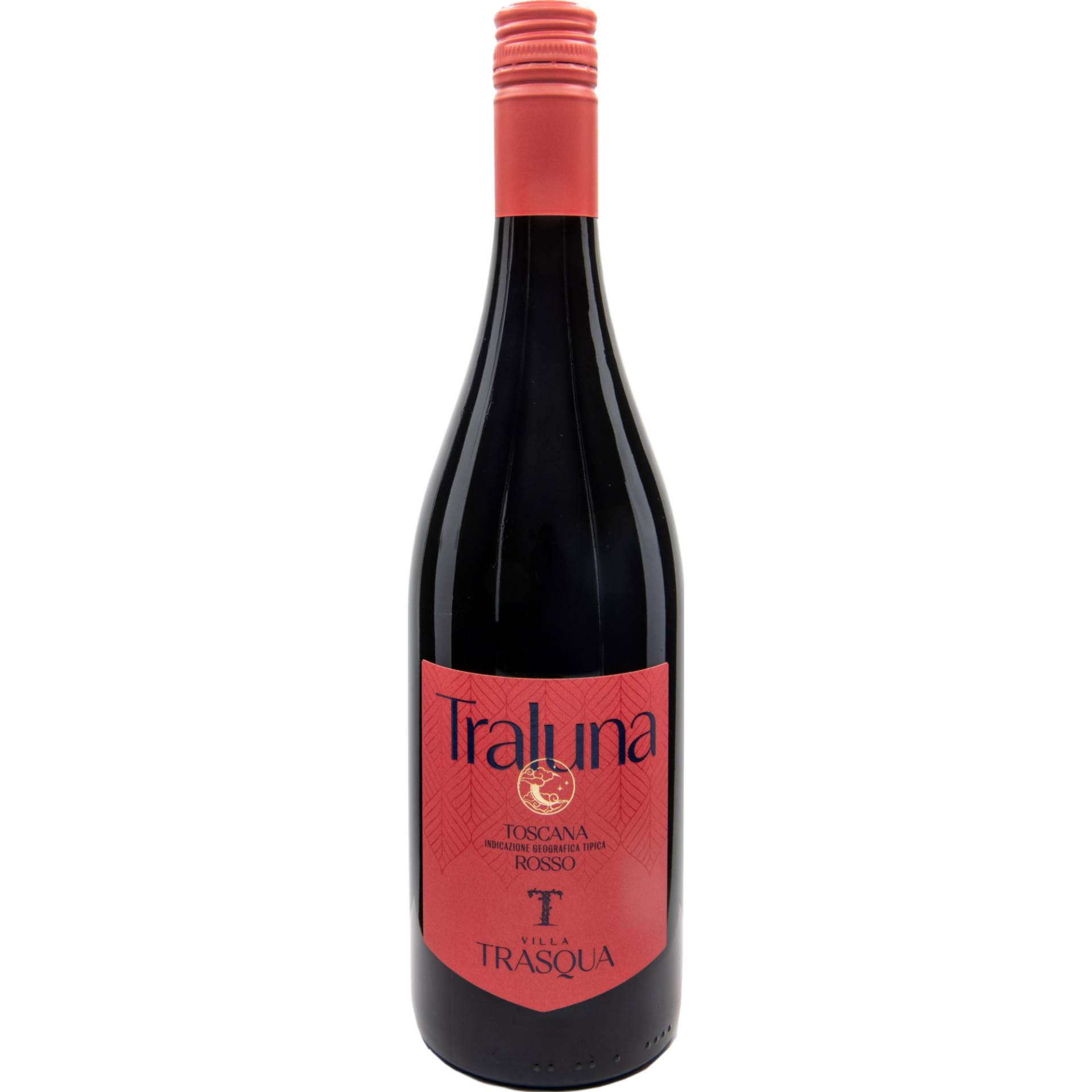 Villa Trasqua Traluna Sangiovese Rosso, Toscana IGT, Toskana, 2022, Rotwein von Tenuta Villa Trasqua - Loc. Trasqua, 53011 Castellina in Chianti SI, Italien