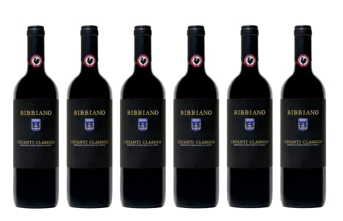 6x 0,75l - 2019er - Tenuta di Bibbiano - Chianti Classico D.O.C.G. - Toscana - Italien - Rotwein trocken von Tenuta di Bibbiano