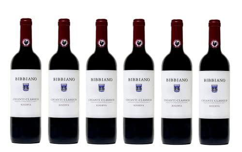 6x 0,75l - 2020er - Tenuta di Bibbiano - Chianti Classico Riserva D.O.C.G. - Toscana - Italien - Rotwein trocken von Tenuta di Bibbiano