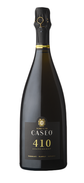 "410" Chardonnay Metodo Classico Brut 2018 von Tenuta di Caseo