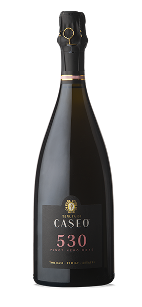 "530" Pinot Nero RosÃ© Metodo Classico Brut 2017 von Tenuta di Caseo
