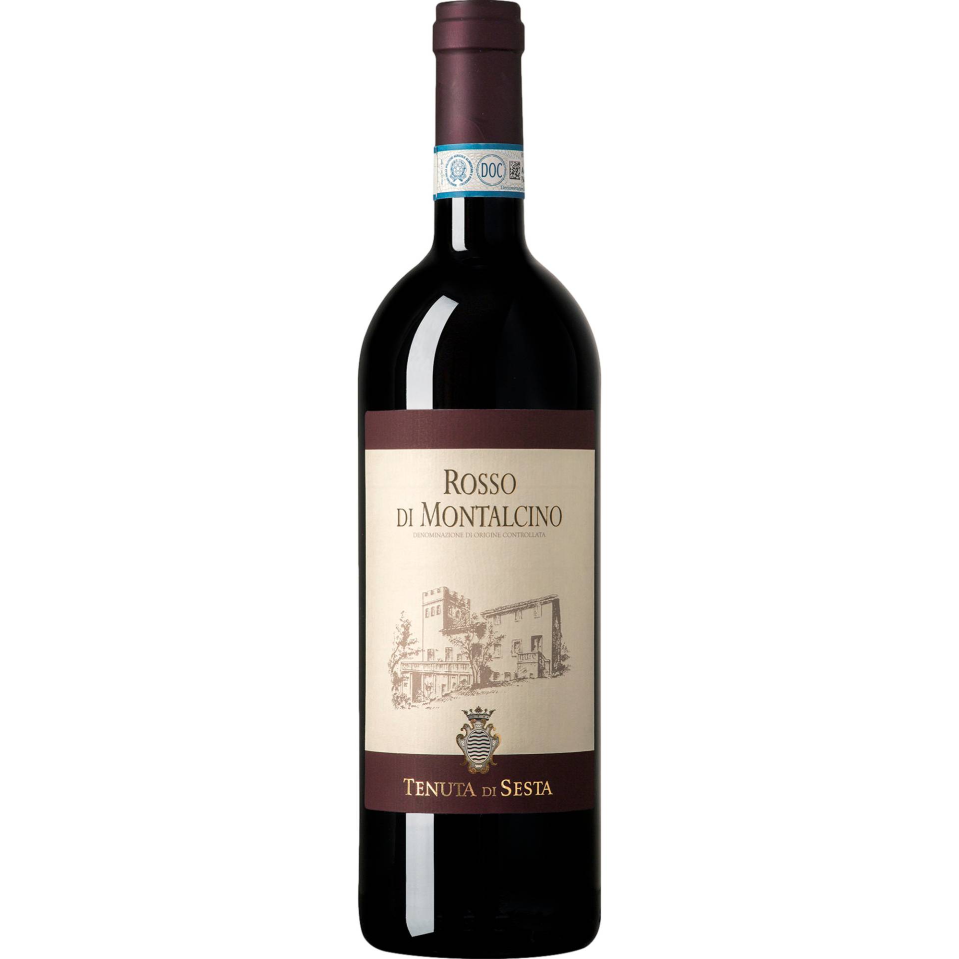 Tenuta Di Sesta Rosso Di Montalcino, Rosso di Montepulciano DOC, Toskana, 2021, Rotwein von Tenuta di Sesta / Località Sesta / I - 53024 Castelnuovo dell Abate (SI) / Toskana