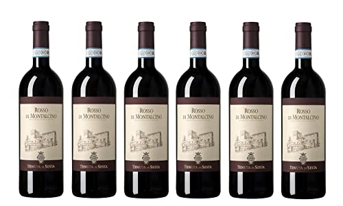 6x 0,75l - 2022er - Tenuta di Sesta - Rosso di Montalcino D.O.P. - Italien - Rotwein trocken von Tenuta di Sesta