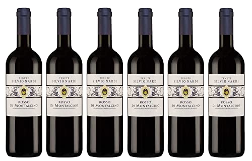 6x 0,75l - 2017er - Tenute Silvio Nardi - Rosso di Montalcino D.O.P. - Italien - Rotwein trocken von Tenute Silvio Nardi