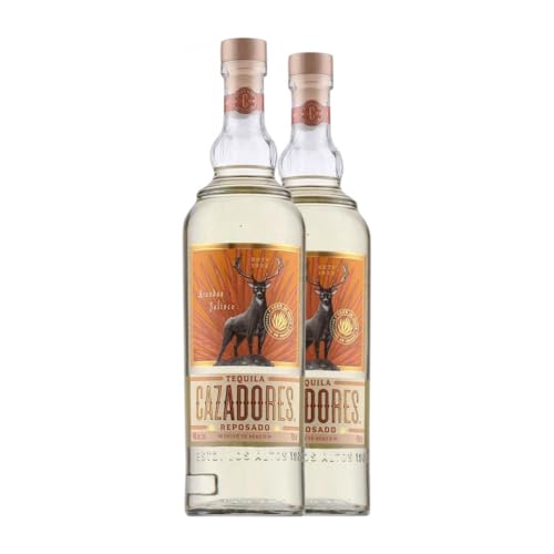 Tequila Cazadores de Aranda Reposado 70 cl (Karton mit 2 Flaschen von 70 cl) von Tequila Cazadores de Aranda