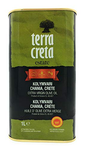 Terra Creta PDO Natives griechisches Olivenöl Extra (PDO kretisches Olivenöl) 1L von Terra Creta