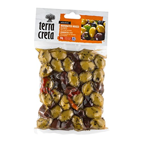 Terra Creta - marinierte Mixed Oliven (vakuum) 225g von Terra Creta