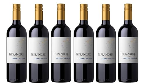 6x 0,75l - 2023er - Terra Noble Winery - Estate - Cabernet Sauvignon - Valle Central W.O. - Chile - Rotwein trocken von Terra Noble Winery