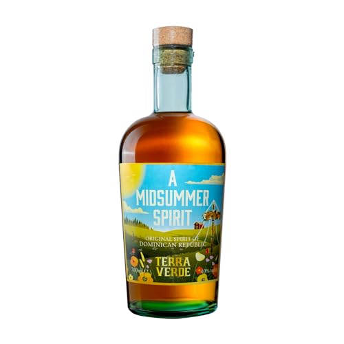 A Midsummer Spirit | Sommermischung in limitierter Auflage | Dominikanische Spirituose auf Rum basis mit Noten von Vanille, Karamell | 700 ml – 40% ABV von Terra Verde