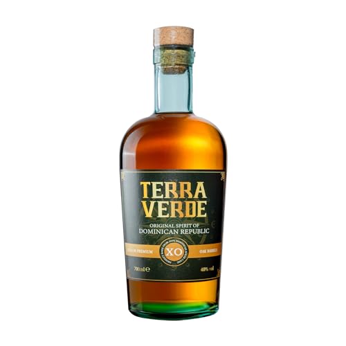 Terra Verde XO Original | Dominikanische süße Spirituose auf Rum basis mit Noten von dunkler Schokolade, Toffee, Karamell, Orangenschale | In Bourbonfässern gereift | 700 ml – 40% ABV von Terra Verde