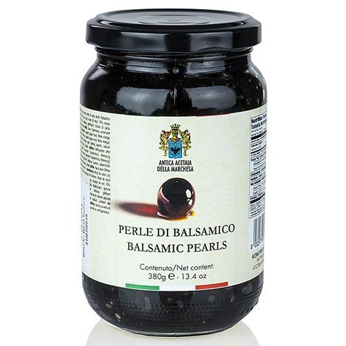 Terra del Tuono Fruchtkaviar "Balsamico Essig", Perlgrösse 3-5mm, Sphären, 380g. von Terra del Tuono