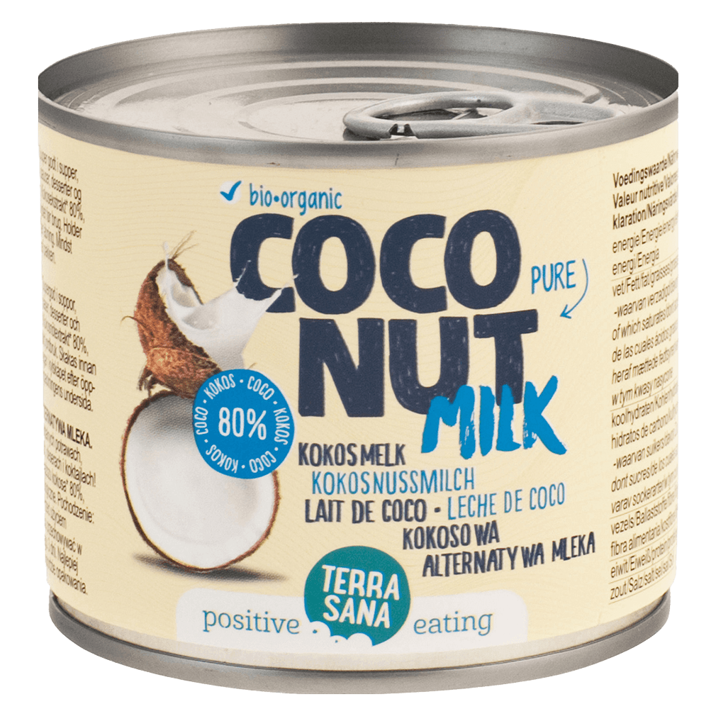 Bio Kokosmilch, 80% Kokos von TerraSana