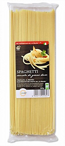 Terrabio Bio Spaghetti 500 g Naturland "Fair" - Bio Hartweizen Pasta von Terrabio