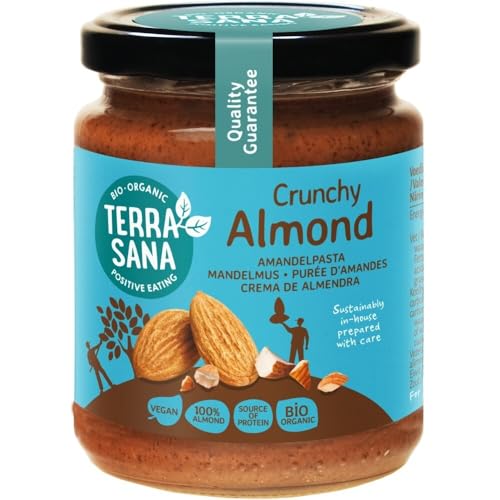 Terrasana Cashewmus Crunchy, mit Steinsalz, 250g von Terrasana