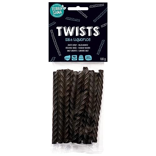 Terrasana Salzlakritz, Twists, 100g (4) von Terrasana