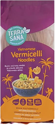 Vietnamesische Vermicelli Naturreisnudeln 2 x 250 gr von Terrasana