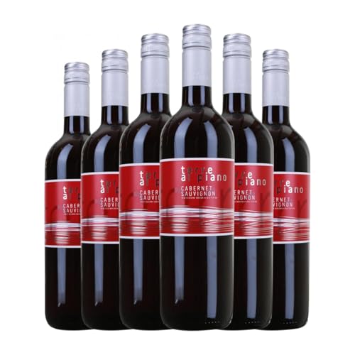 Terre al Piano Venezia 75 cl Rotwein (Karton mit 6 Flaschen von 75 cl) von Terre al Piano