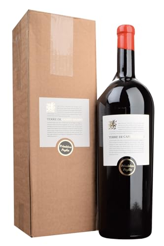 3,0l - Terre di Campo Sasso - Primitivo - DOPPELMAGNUM in Holzkiste - Puglia I.G.P. - Apulien - Italien - Rotwein trocken von Terre di Campo Sasso - Apulien