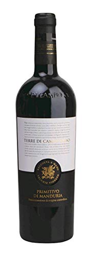 Terre di Campo Sasso Primitivo di Manduria DOC 2022 (0,75 L Flaschen) von Terre di Campo Sasso Apulien