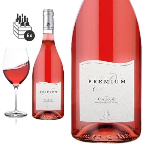 6er Karton 2023 Collioure Rosé PREMIUM von Terres des Templiers - Roséwein von Terres des Templiers