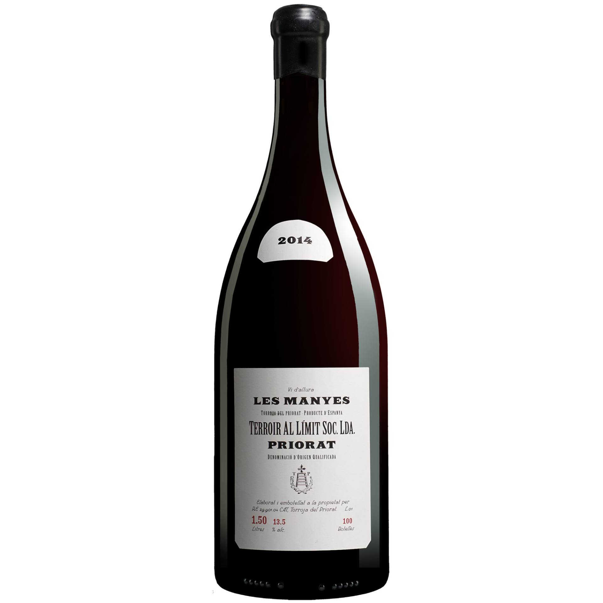 Terroir al Límit »Les Manyes« - 1,5 L. Magnum 2014  1.5L 13.5% Vol. Rotwein Trocken aus Spanien von Terroir al Límit