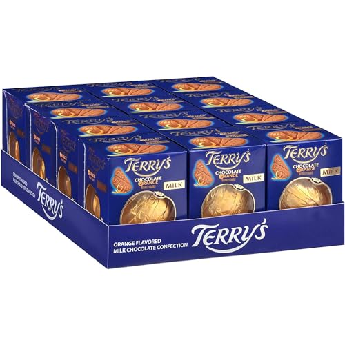 Milchschokoladen-Orangen, 12 Stück, je Orange, 157 ml, klassische Milchschokoladenorange von Terry's