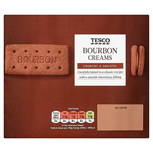 Tesco Bourbon Cremes Kekse 296G von Tesco