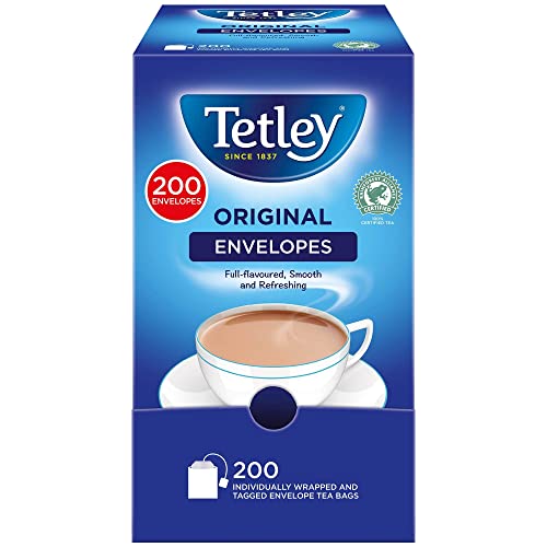 200 Original Teebeutel mit Umschlägen, 400 g von Tetley