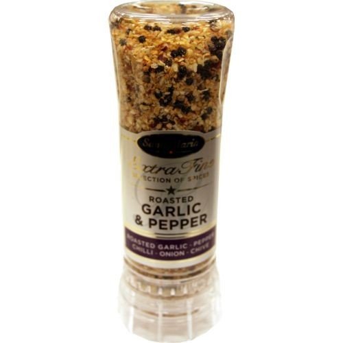 Santa Maria Gewürzmühle Garlic & Pepper 265g (Knoblauch & Pfeffer) von Beichi