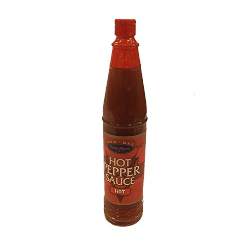 Santa Maria Hot Pepper Sauce Hot (85 ml Flasche) von Tex Mex