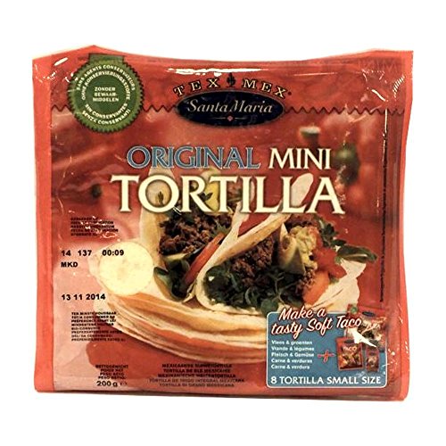 Santa Maria Original Mini Tortillia 200g Packung von Tex Mex