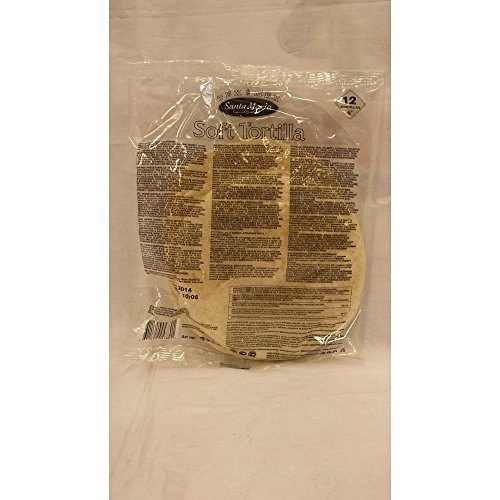 Santa Maria Soft Tortilla Ø 15,2cm 12Stück (weiche Tortillas) von Tex Mex