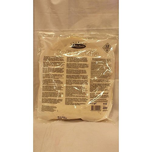 Santa Maria Soft Tortilla Ø 25,4cm 12Stück (weiche Tortillas) von Tex Mex