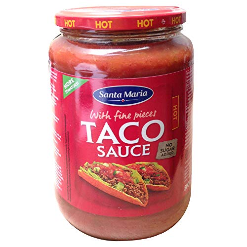 Santa Maria Tacosauce hot 800g Glas von Tex Mex