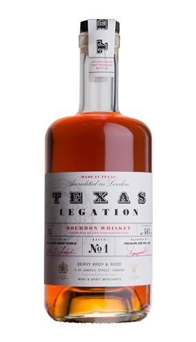 Texas Legation Bourbon Whiskey Batch 2 46,2% Volume 0,7l Whisky von Texas Legation