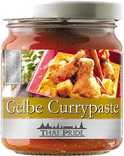 THAI PRIDE Currypaste, gelb, 195 g von Thai Pride