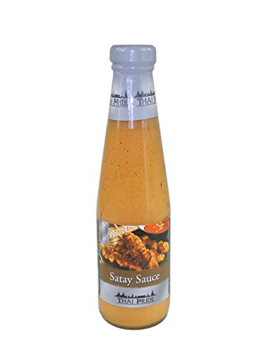 THAI PRIDE Satay Sauce 295ml - würzig - Sauce mit Erdnüssen und Chili von Thai Pride