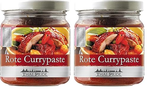 Thai Pride Currypaste, rot (Packung mit 2) von Thai Pride