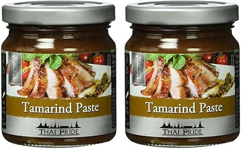 Thai Pride Tamarinde, Paste, 2er Pack (1 x 195 grams) von Thai Pride