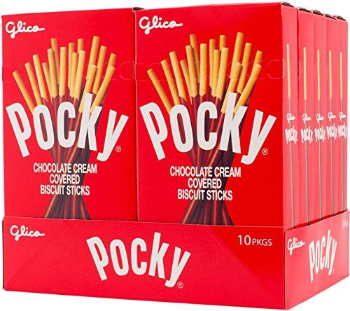 Pocky Biscuit Stick, Chocolate, 2.47 Ounce (Pack of 10) by Pocky von Pocky