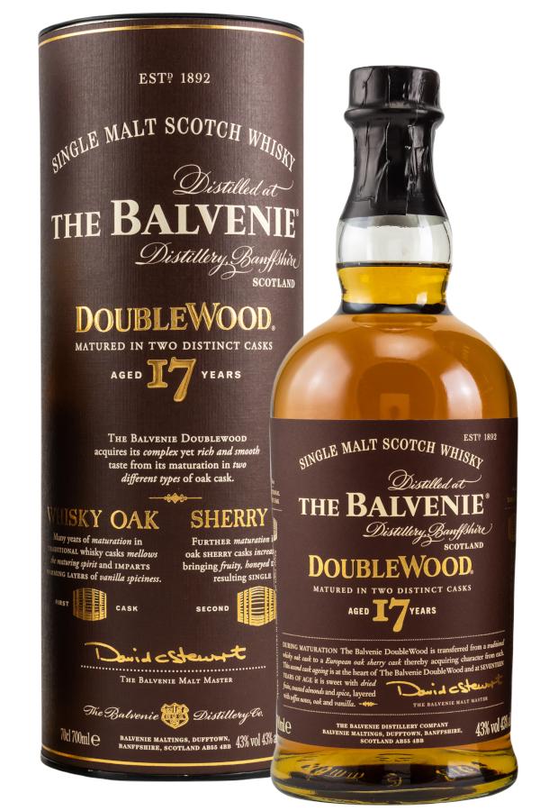 The Balvenie 17 Jahre Double Wood 43% vol. 0,7 l von The Balvenie