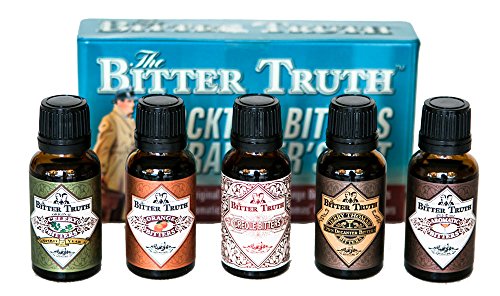 The Bitter Truth - Cocktail Bitters Traveler's Set Gift Tin 5x0,02L – 100ml von The Bitter Truth