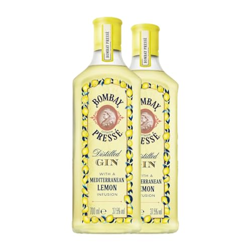 Gin Bombay Sapphire Citron Pressé 70 cl (Karton mit 2 Flaschen von 70 cl) von The Bombay Spirits Company