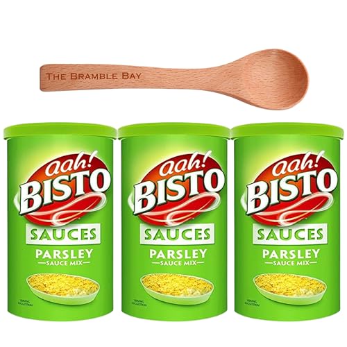 Bisto Sauce Petersilie Granulat | leckere cremige Petersilie Sauce Mix Tanne Familienmahlzeiten | schnell und einfach zuzubereiten | 3er Pack x 185g von The Bramble Bay