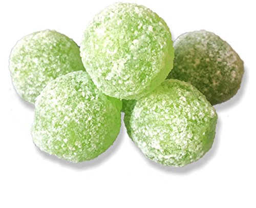 Barnetts Mega Sour Apple Retro Sweet Shop Traditionelle altmodische Süßigkeiten Süßigkeiten – 500 g von The Candy Cabin