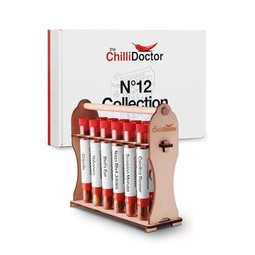 The Chilli Doctor® No 12 Collection – Geschenkset mit Chili-Gewürzen | Ideales Geschenkset für Männer, Gourmet Chili Geschenkset für Griller und Chili-Fans, Vielfältige Arome von The Chilli Doctor