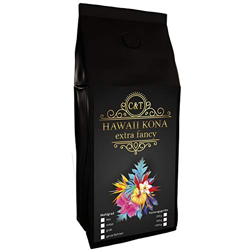 C&T Hawaii Kona Kaffee | 100g Ganze Bohnen | Das braune Gold aus Hawaii - einer der besten Kaffees der Welt von C&T