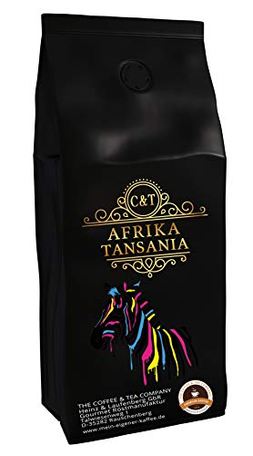 Kaffeespezialität Aus Afrika - Tansania, Dem Land Des Kilimandscharo (200 Gramm,Ganze Bohne) - Länderkaffee - Spitzenkaffee - Säurearm - Schonend Und Frisch Geröstet von C&T