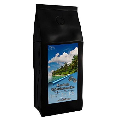 Kaffeespezialität Aus Mittelamerika - Nicaragua, Dem Land Der tausend Vulkane (1000 Gramm,Gemahlen) - Länderkaffee - Spitzenkaffee - Säurearm - Schonend Und Frisch Geröstet von C&T